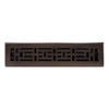 Decor Grates AJH214-RB Oriental Floor Register, 2x14 Inches, Rubbed Bronze