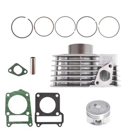 labwork TTR 125 Cylinder Piston Rings Top End Kit Set Replacement for Yamaha ttr125 TTR125E 2000-05
