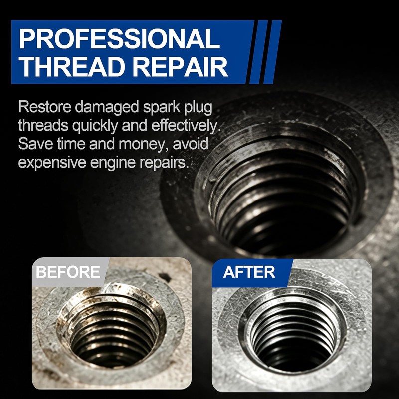 38900 Two Valve Spark Plug Thread Repair Kit for Ford
