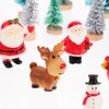 JOINPAYA 1 Set Miniature Christmas Ornaments: Resin Christmas Tree Reindeer