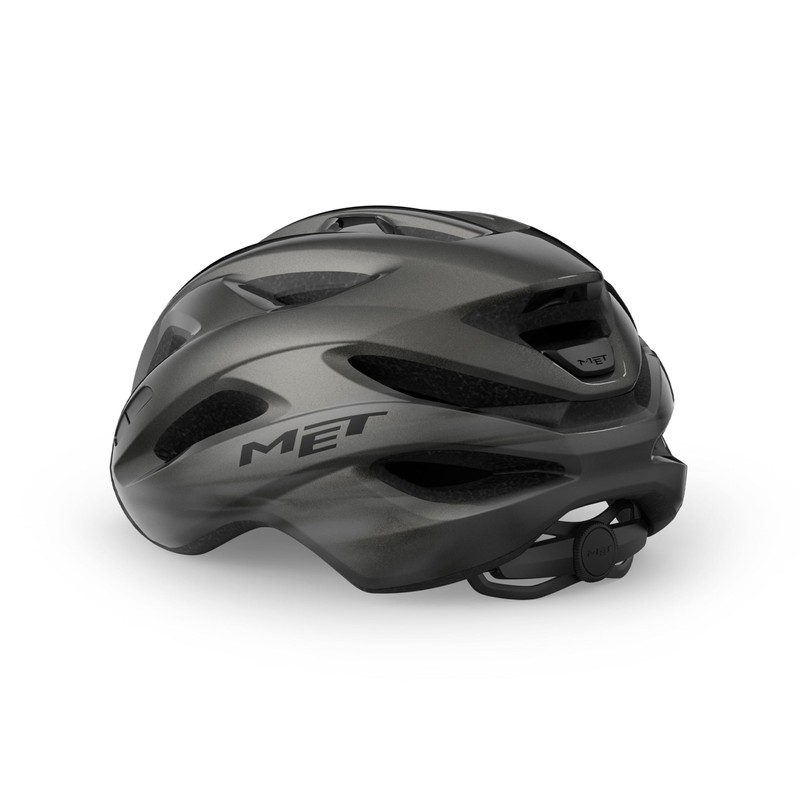 MET - Idolo Road Cycling Helmet In Titanium Size Extra