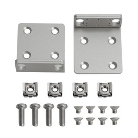 Motoparty Ubiquiti Rack Mount Ears Kit for UDM-Pro SE UniFi Switches OEM Replacement Parts with Screws and Rack Hardware (2 Ears, 8 Screws)