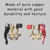 2PCS Car Battery Terminal Connector, Positive Negative Battery Cable Ends,