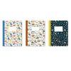 dabelino® Set of 3 notebooks A5 for children/boys: lined (dinosaurs,