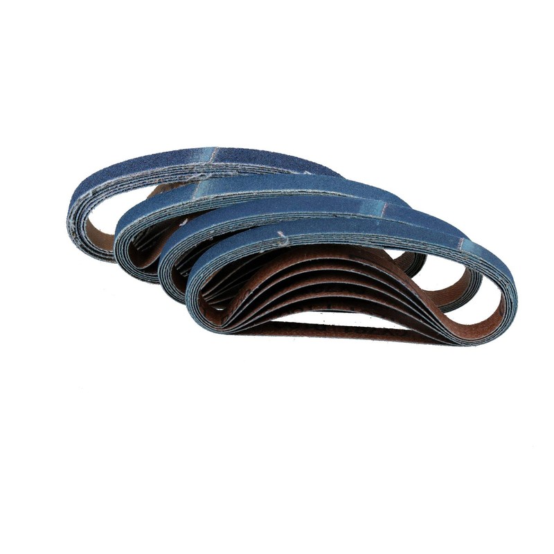 10mm Air Finger Zirconium Sander Sanding Belts 330mm x 10mm