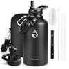 RAYMYLO Insulated Water Bottle 64 oz, Triple Wall Vacuum Stainless