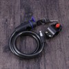 Candado de Cable Antirrobo para Bicicleta Motocicleta con Soporte de