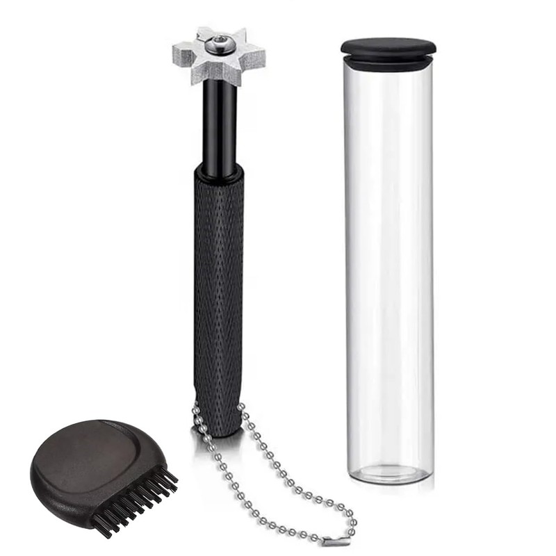 Golf Club Groove Sharpener Tool – 6-Head Cleaner for Wedges