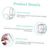 Healeved 15pcs Refillable Lip Balm Tubes for Lip Gloss Transparent
