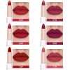 Cmaadu 1 Pieza Labial Mate Hidratante Fácil De Aplicar
