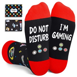 Gaming Gifts for Gamers Teen Boys - Gaming Socks Video Game Socks, Christmas Gifts for 4-6 Years Kids Old