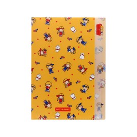 Sun-Star Stationery S2174898 Patty & Jimmy Sanrio Characters Goods, Clear File, A4 Size, 5 Pockets