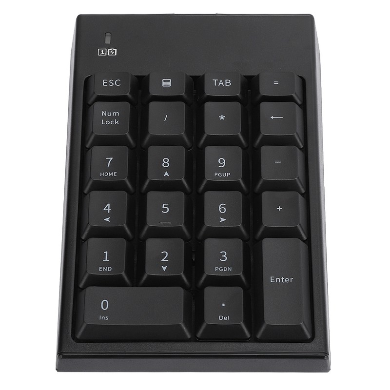 2.4G USB Wireless Numeric Keypad Portable 22 Keys Mini Number