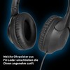 TechniSat STEREOMAN 3 Compact Hi-Fi Cable Headphones (Padded PU Leather