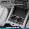 PIT66 Center Console Tray Cup Holder Bezel Compatible with 2007-2013