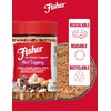 Fisher Mixed Nuts Ice Cream Topping, 5 oz, Peanuts, Almonds,