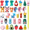 30 Pieces Pencil Toppers Animal Pencil Toppers Dinosaur Pen Toppers Clip on Pencil Classroom Prizes for Office Kids Back to School Student Supplies Party Favors (Mixed Style)