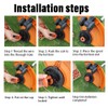 5 PCS Worx Strimmer Spool Replacement for WG151/WG163E Series/WA0004-0.065" (1.65mm)