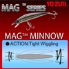 YO-ZURI Magminnow Floating Salt Lure, 4.1 inches (105 mm), Color: