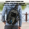 Aocmpxs Fishing Backpack Sling Tackle Bag, Lightweight Fishing Shoulder Backpacks