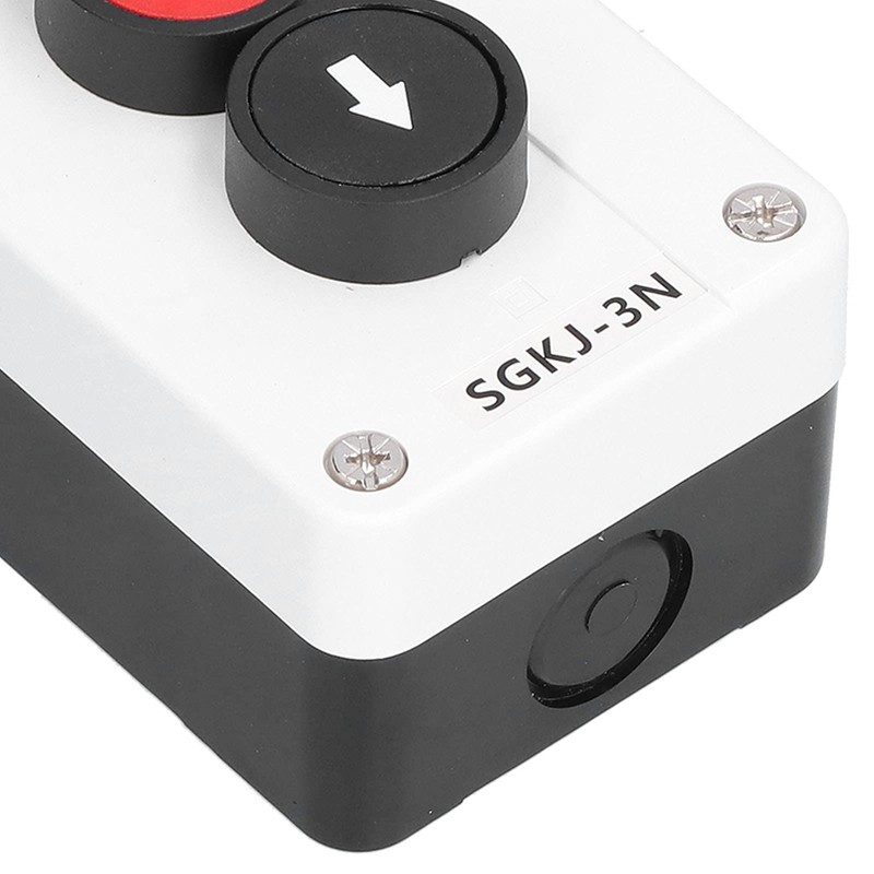 Tissting Momentary Push Button Switch Station Box, Self Resetting Button