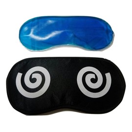 Unique Cool Unisex Cold/Warm Sleeping/Travel Eye Mask Gel Pack for Travel, Meditation, Puffy Eyes & Dark Circles UM-01