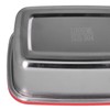 Lunch Box Red Non Pollution Good Sealing Lightweight Easily Clean