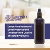 Infinity Jars 100 Ml (3.4 fl oz)Black Ultraviolet Glass Fine