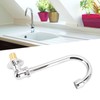 Foot Pedal Faucet Stainless Steel G1/2 Thread Wall Mounted Knee