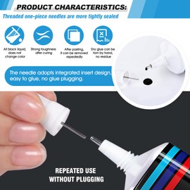 Phone Glue, Screen Repair Adhesive with Repair Tools for Electronic Screen Multi-Function Phone Repair Glue Craft Adhesive Kit for Electronic Screen, Cell Phone Screen (Black, 50ml)