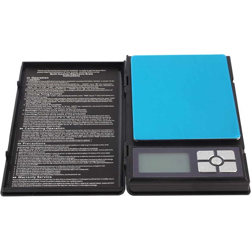 Escala Digital de Bolsillo Portátil 2000g Escala de Pesaje de