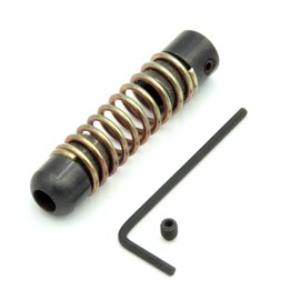 Spring Cushioned Drill Bit Stop for 1/4" Drill Bits, Includes Wrench and Extra Set Screw
