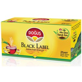 Dogus Black Label 25 Bags - Bag Tea - Turkish Black Tea