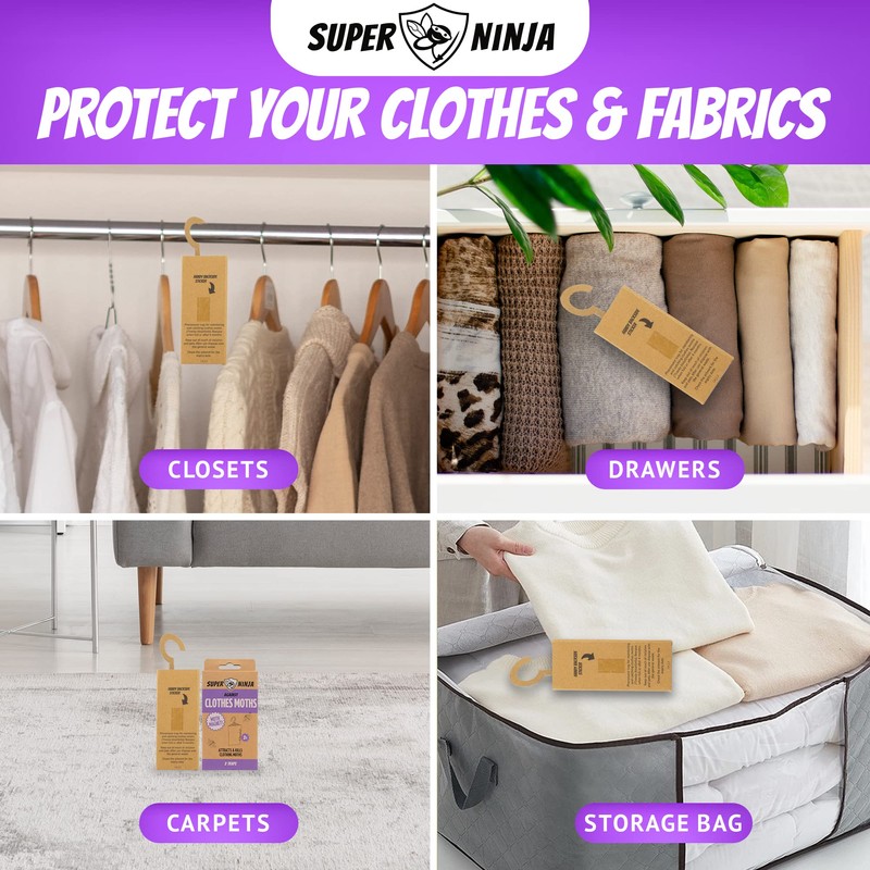 Super Ninja Clothing Moth Traps