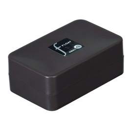 Shinki Synthetic Dragonfly Float Soap Box, Ag, Antibacterial, Dish Included, Brown, Width 4.3 x Depth 2.8 x Height 1.8 inches (11 x 7 x 4.5 cm), Made in Japan