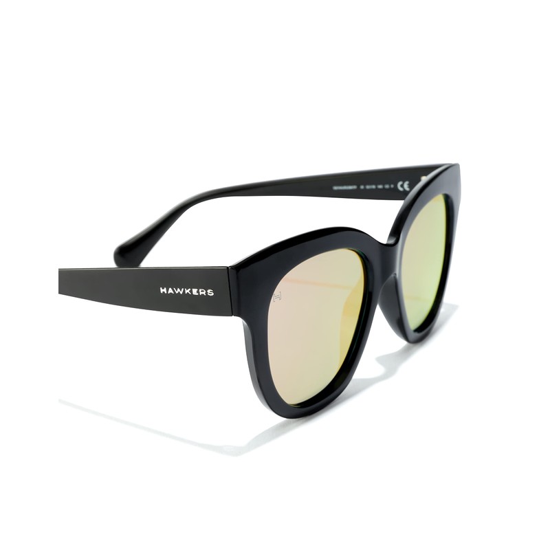 HAWKERS Audrey Sunglasses for Men and Women, Raw Rose Gold