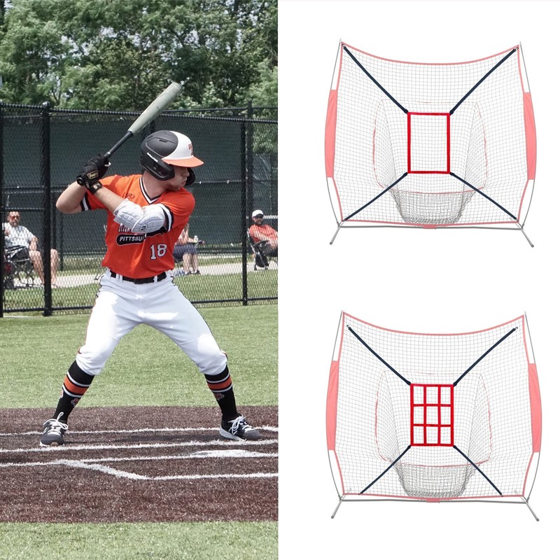 Strike Zone Target for Baseball Softball net, Throwing Pitching Hitting