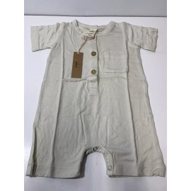 Larkspur Baby Romper Organic Cotton 12-18 Months Mint Green Light Weight Soft