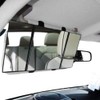TRUE LINE Automotive Car Visor Folding Vanity Mirror Makeup Cosmetic