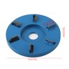 Wood Carving Disc Steel 6‑Teeth Milling Cutter Woodworking Tool Angle