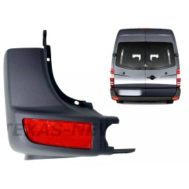 Texas-E-Parts Fits 2010-2018 Mercedes Sprinter 2500 Rear Left Bumper Side Cover With Reflector