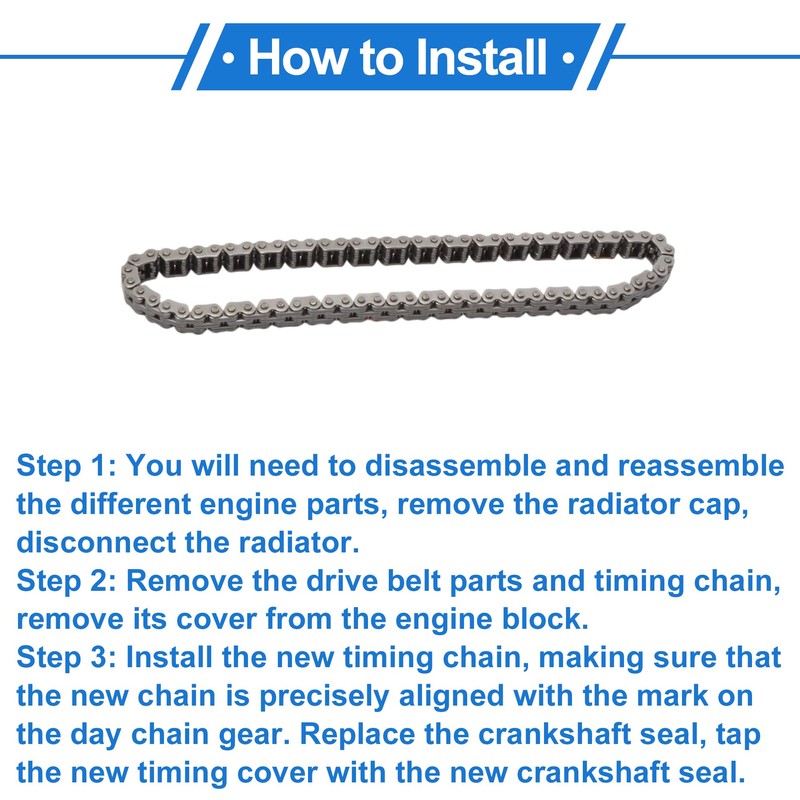 X AUTOHAUX Timing Chain Kit No.243222G350 for HYUNDAI SANTA FE