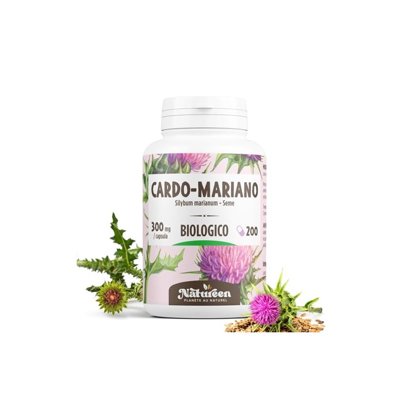 Cardo Mariano Bio - 300mg - 200 capsule vegetali -