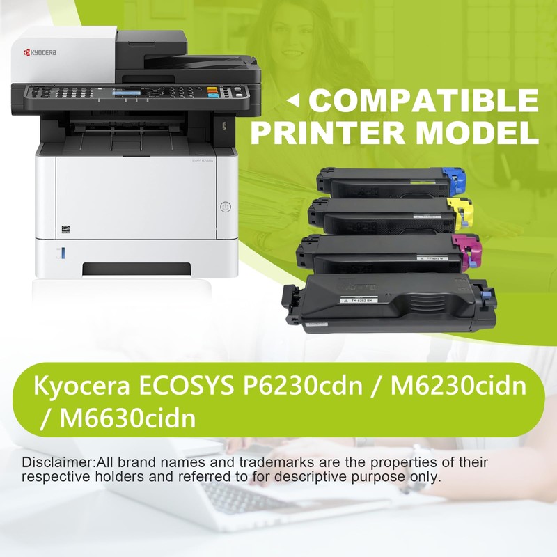 YeaImage TK5272 Compatible with Kyocera Ecosys M6630cidn Toner for Kyocera