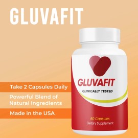 Unbranded (6 Pack) Gluvafit Glycogen Support, Gluva Fit Advanced Formula (360 Capsules)