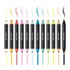 Molotow Sketcher Twinmarker Main Kit 2 (Brush Tip & 3