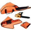 Orange Chainsaw Bag Carrying Case Portable Protection Waterproof Holder Fit