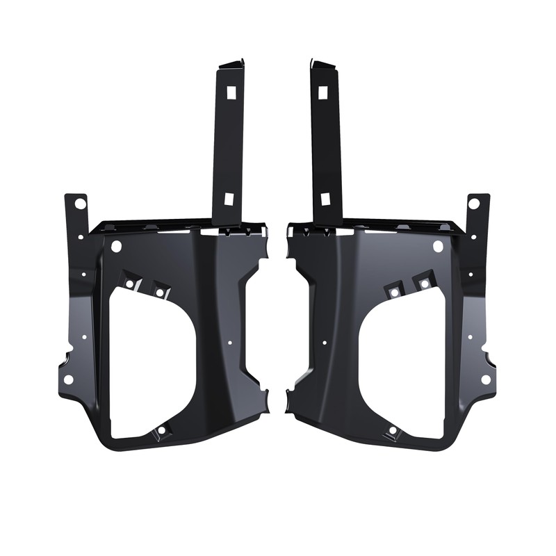 KUAFU Front Bumper Bracket Set Compatible with 2010-2018 Dodge RAM