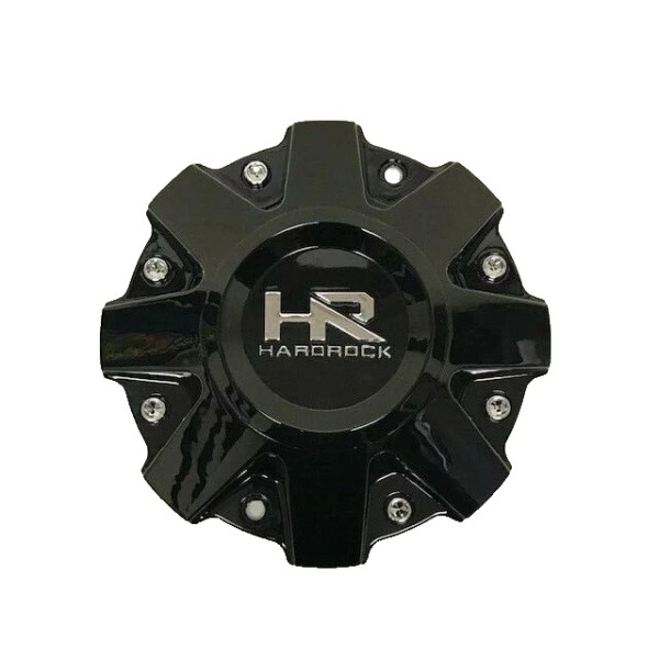 HardRock #HardRock Gloss Black Wheel Center Cap 349L216-C 310L214-E