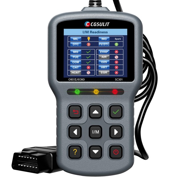 CGSULIT OBD2 Scanner SC301 Car Code Reader with Smog Check